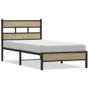 Sengeramme uten madrass sonoma eik 100x200 cm konstruert tre 8721158378385