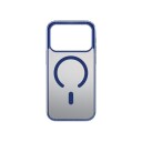 3mk Frosty MagCase Deksel for iPhone 17 Pro Blå