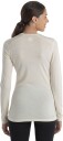 Icebreaker Merino 200 Oasis Ls Crewe Thermal Top Dame Undyed M