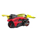 DC Comics Robin 15 cm Figur med Motorsykkel og Prosjektil - Actionfigur