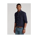 Polo Ralph Lauren Custom Fit Garment-Dyed Oxford Shirt - Navy - S