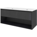 Sanibell Proline møbelpakke 121x46 cm sort eik