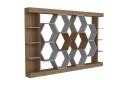 Desgrar Bokhylle 140x177,4 cm   Hvit