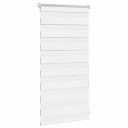 vidaXL Zebra Gardiner 40 x 100 cm Hvit