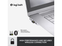 Logitech Signature MK650 Trådløst Tastatur og Mussett med Håndleddstøtte - Grafitt