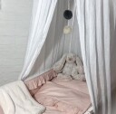 Mini Dreams Frill Sengesett 100x130 Rosa