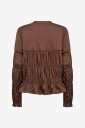 Levete Room - Skjorte Lr-Isla Solid 146 - Brun