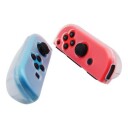 SW369 6-i-1 Clear Case Kit for Nintendo Switch, Anti-Scratch Shell Cover med skjermbeskytter og gripehetter