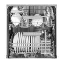 Smeg LSP252CSX Underbygd oppvaskmaskin 60 cm Rustfritt stål Eco-modus 45 dB