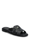 Tommy Hilfiger Coin Leather Sandal   Black   41