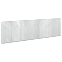 vidaXL Gabion med 3,5 mm wire og 5x2,5 cm nett 350x10x100 cm