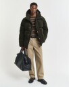 Gant Fair Isle Genser I Lammeull Med Rund Hals Country Green M