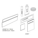 Macro Design Ledge og Loop Limsett til Dusjhylle Hvit