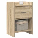  Nattbord Sonoma eik 40 x 30 x 60 cm Konstruert tre