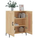 vidaXL Skjenk sonoma eik 69,5x34x90 cm konstruert tre
