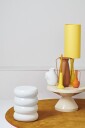 POLSPOTTEN Upside-down head vase 25 Hvit