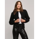 ella&il Amelia Chunky Cardigan   BLACK   XL