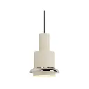Chaumont Pendel Ø19xH28 White/Nickel   DCW