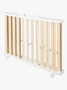 Roba Sammenleggbar Lekegrind Med Hjul Wood White