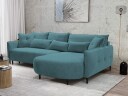 Bornalle 3 seters sovesofa med divan   turkis
