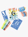 Airbrush Plush Art Bluey Hobbysett Plakat