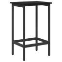 vidaXL Barstol Svart eik 40 x 32 x 74 cm Konstruert tre
