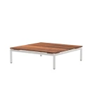 Houe LEVEL / LEVEL 2 Salongbord 81x81 cm Ask/hvit