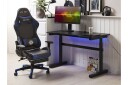 Durbine Gamingbord 120x60 cm Rektangulært - Svart