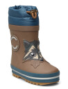 mikk-line Winter Wellies - 3D - Brown - 22-14.5CM