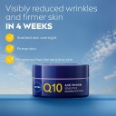 NIVEA Q10 Sensitive Nattkrem 50 ml med Anti-Age og Beroligende Egenskaper