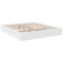  Sengeramme med skuffer hvit 180x200 cm konstruert tre 8721102622892