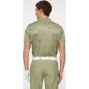 J.Lindeberg Club House Motif Polo Herre Golf Micro Olive S L