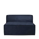 Riviera Maison The Jagger Midtmodul 125 cm velvet I estate blue