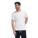 Tufte Wear  Mens Crew Neck Tee Bright White / Nimbus Cloud S