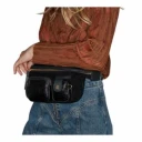 Claris Virot Dame Vesker Svart ONE SIZE,