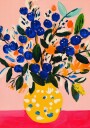 Blooming Joy Plakat Plakat / 21x30cm