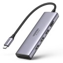 UGREEN 6 In 1 Usb C Hub 4k@60hz USB hub 6 porter Slv 60383 UG