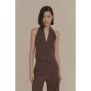 Cortana Dame Topper Brun XS,