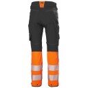 Helly Hansen ICU BRZ HH Connect 77310 269 Arbeidsbukse Varsel Mørk Grå/Oransje