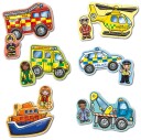 Orchard Toys Redningsmandskab Puslespil 2+år