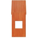 Tak for barneseng voksbrun 55x84x132 cm heltre furu