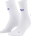 CEP Core Run Ultralight Socks, Mid Cut, 4.0 - White - V