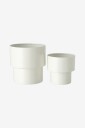 Ellos Home Plantepotte Vilda 2 pakning Beige
