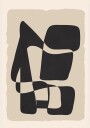 Modern Abstract Art Plakat Plakat / 30x40cm