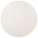  Områdetepper Rund SIROLO Krem Ø 120 CM Polyester