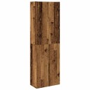  Highboard gammelt tre 60x32x190 cm konstruert tre 8721158602206
