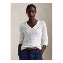 Polo Ralph Lauren 60/2X12 Pima Cotton-Lsl-Plo - White - S