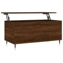  Salongbord brun eik 90x44,5x45 cm konstruert tre 8721012112827