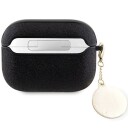 Guess Guap2pgehcdk Airpods Pro 2 Cover Czarny/Black Fixed Glitter Heart Diamond Charm