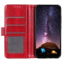 OnePlus Nord CE4 Lite/Oppo K12x Lommebok-deksel med Magnetisk Lukning Rød